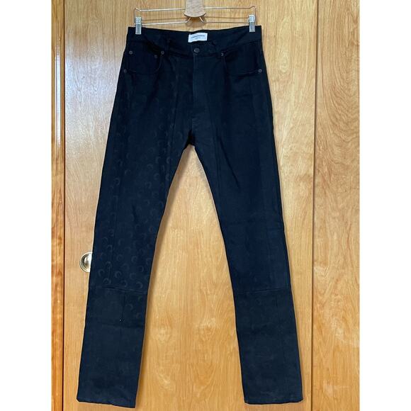 Marine Serre x DSM Monochromarket Black Moon Regenerated Jeans Size L